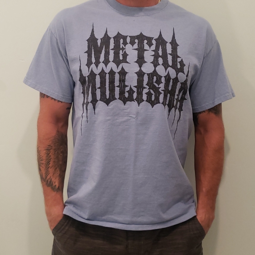 Metal Mulisha Spikes Slate Blue Tee 💙